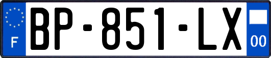 BP-851-LX