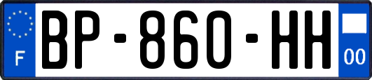 BP-860-HH