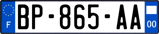 BP-865-AA