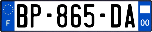BP-865-DA