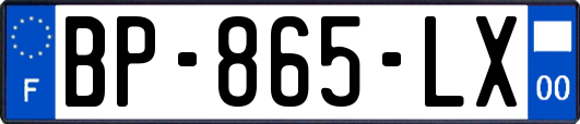 BP-865-LX