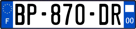 BP-870-DR