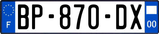 BP-870-DX