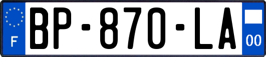 BP-870-LA