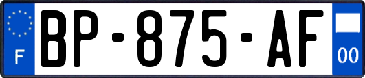 BP-875-AF