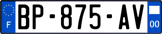 BP-875-AV