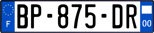 BP-875-DR