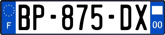 BP-875-DX