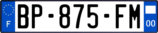 BP-875-FM