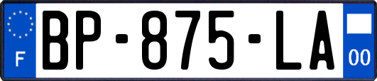 BP-875-LA