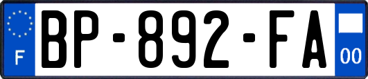 BP-892-FA