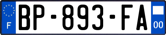 BP-893-FA