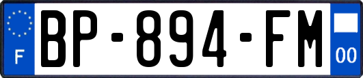 BP-894-FM