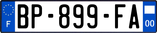 BP-899-FA