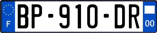 BP-910-DR