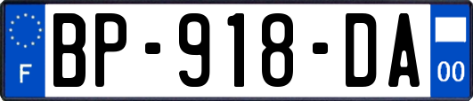 BP-918-DA