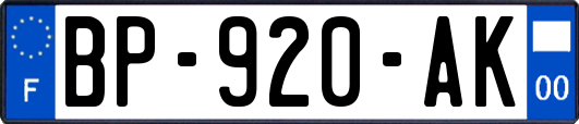 BP-920-AK