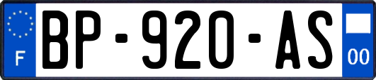 BP-920-AS