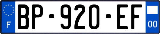 BP-920-EF