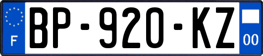 BP-920-KZ