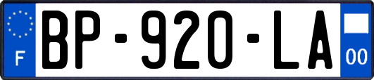 BP-920-LA