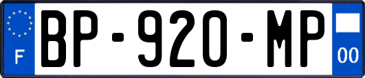 BP-920-MP