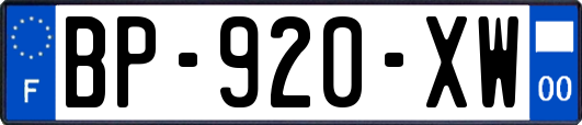 BP-920-XW