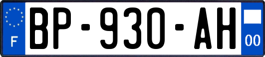 BP-930-AH