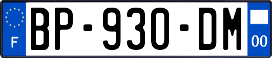 BP-930-DM