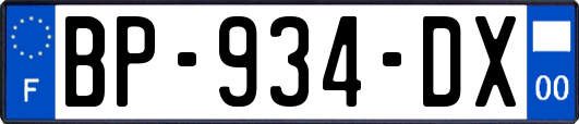 BP-934-DX