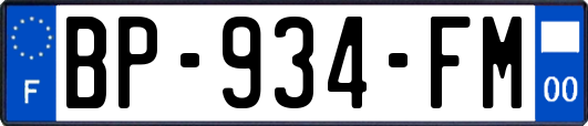 BP-934-FM