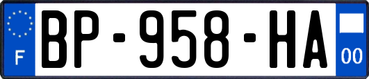 BP-958-HA