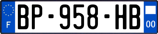 BP-958-HB