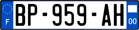 BP-959-AH