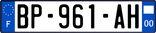 BP-961-AH