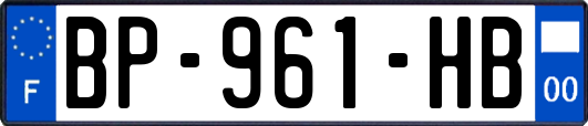 BP-961-HB