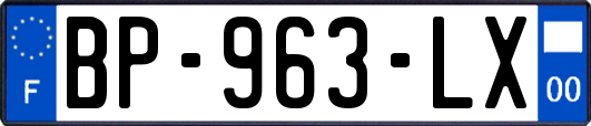 BP-963-LX