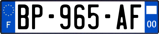 BP-965-AF