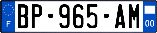 BP-965-AM