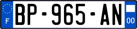 BP-965-AN