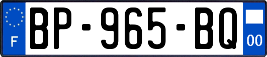 BP-965-BQ