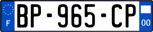 BP-965-CP