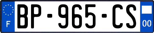 BP-965-CS