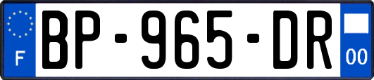 BP-965-DR