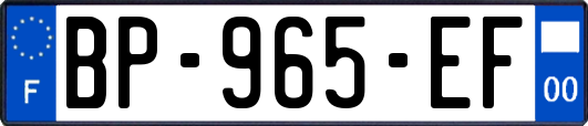 BP-965-EF