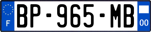 BP-965-MB