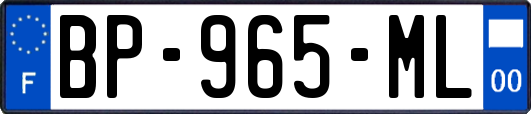 BP-965-ML