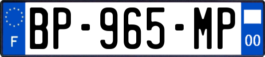 BP-965-MP