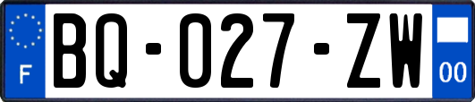 BQ-027-ZW
