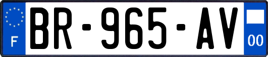 BR-965-AV